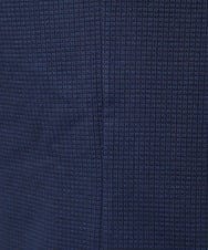 MNBAI02210 MICHEL KLEIN HOMME(ミッシェルクラン オム) 《日本製》ブロックイージーケア長袖シャツ ネイビー
