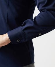 MNBAI03200 MICHEL KLEIN HOMME(ミッシェルクラン オム) 《日本製》ボタンダウン長袖シャツ ネイビー
