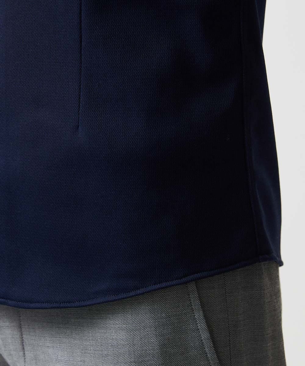 MNBAI03200 MICHEL KLEIN HOMME(ミッシェルクラン オム) 《日本製》ボタンダウン長袖シャツ ネイビー