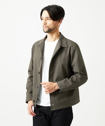 MNBAI70270 MICHEL KLEIN HOMME 2WAYストレッチシャツブルゾン