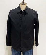 MNBAI70270 MICHEL KLEIN HOMME(ミッシェルクラン オム) 2WAYストレッチシャツブルゾン ブラック