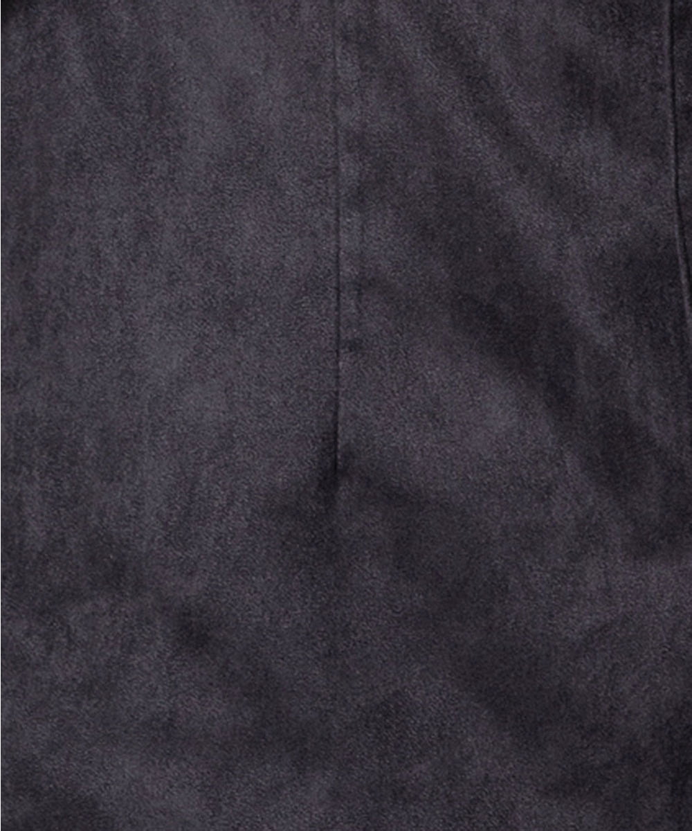 MNBAS37200 MICHEL KLEIN HOMME(ミッシェルクラン オム) ベジタブルスエードシャツ ブラック(94)