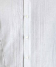 MNBAV11190 MICHEL KLEIN HOMME(ミッシェルクラン オム) 《日本製》シャドーストライプシャツ ホワイト(90)