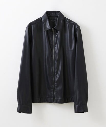 MNBAV38290 MICHEL KLEIN HOMME フェイクレザーシャツジャケット