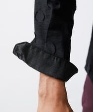 MNBAV80290 MICHEL KLEIN HOMME(ミッシェルクラン オム) 《日本製》ドット柄ジャガードシャツ ブラック(94)