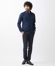 MNBDC54200 MICHEL KLEIN HOMME(ミッシェルクラン オム) 《日本製》イージーケアーボタンダウン長袖シャツ ネイビー