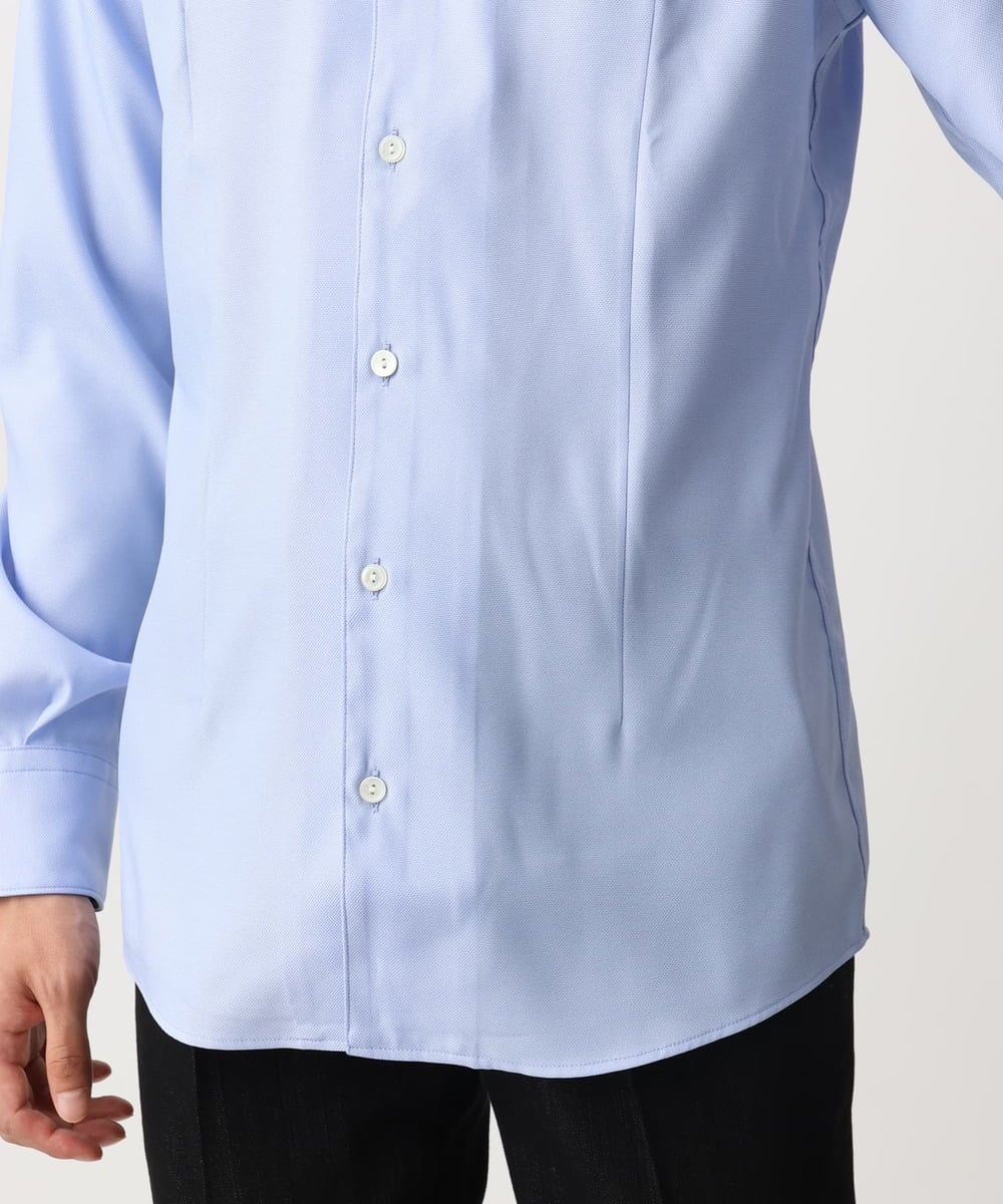 MNBDC59200 MICHEL KLEIN HOMME(ミッシェルクラン オム) 《日本製》イージーケアビジネスシャツ ライトブルー