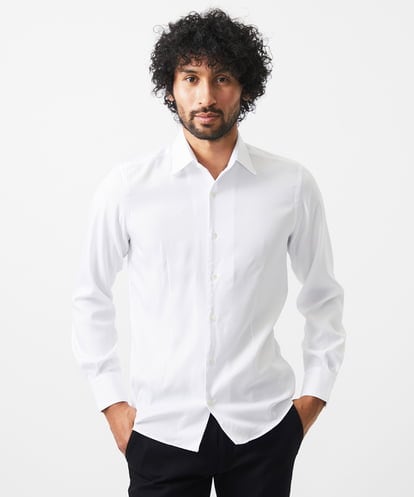 MNBDC59200 MICHEL KLEIN HOMME 《日本製》イージーケアビジネスシャツ