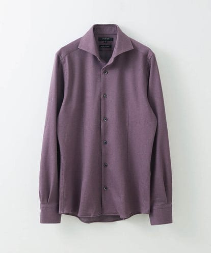 MNBDS10190 MICHEL KLEIN HOMME 【2023年モデル】《日本製》ストレッチラッセルシャツ