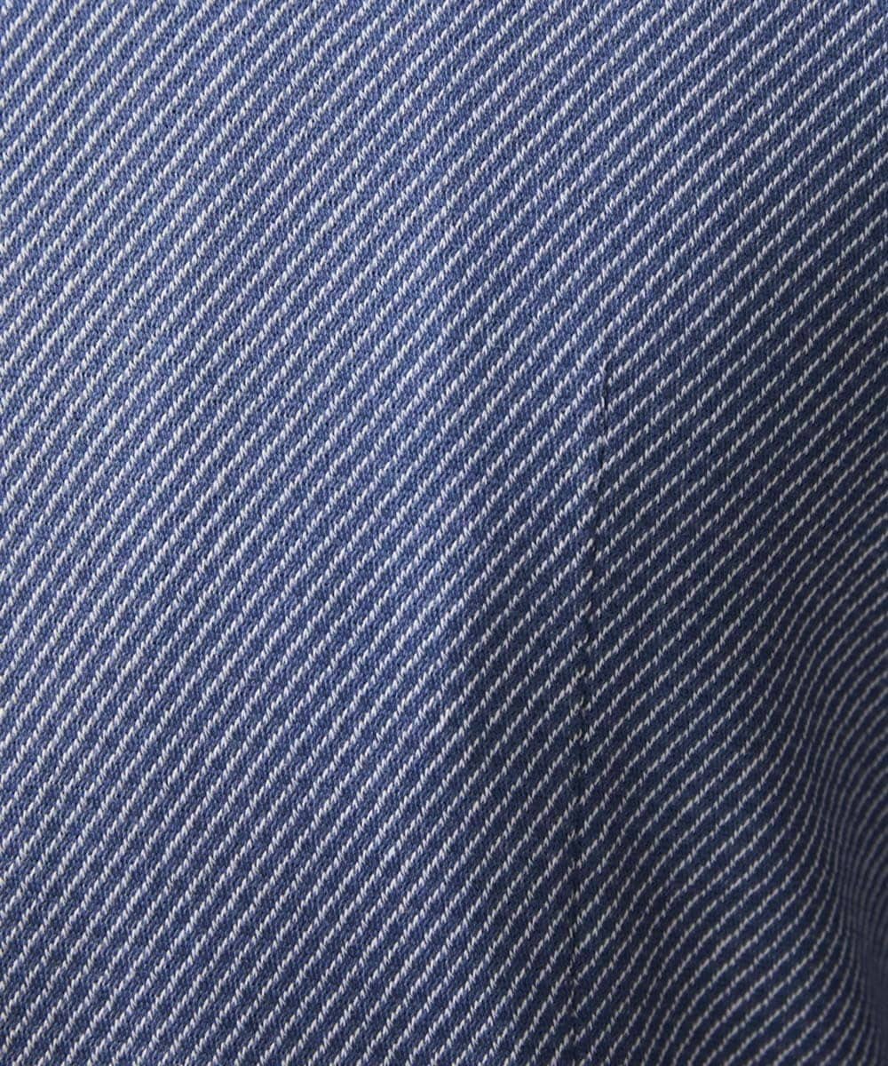 MNBDV10190 MICHEL KLEIN HOMME(ミッシェルクラン オム) 《日本製》ストレッチラッセルシャツ ライトブルー
