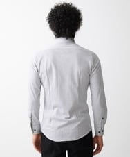 MNBDV10190 MICHEL KLEIN HOMME(ミッシェルクラン オム) 《日本製》ストレッチラッセルシャツ ホワイト