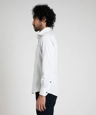MNBDV10190 MICHEL KLEIN HOMME(ミッシェルクラン オム) 《日本製》ストレッチラッセルシャツ ライトグレー