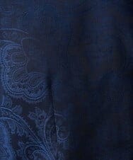 MNBDV16270 MICHEL KLEIN HOMME(ミッシェルクラン オム) 《日本製》ペイズリー柄ジャガードシャツ ネイビー
