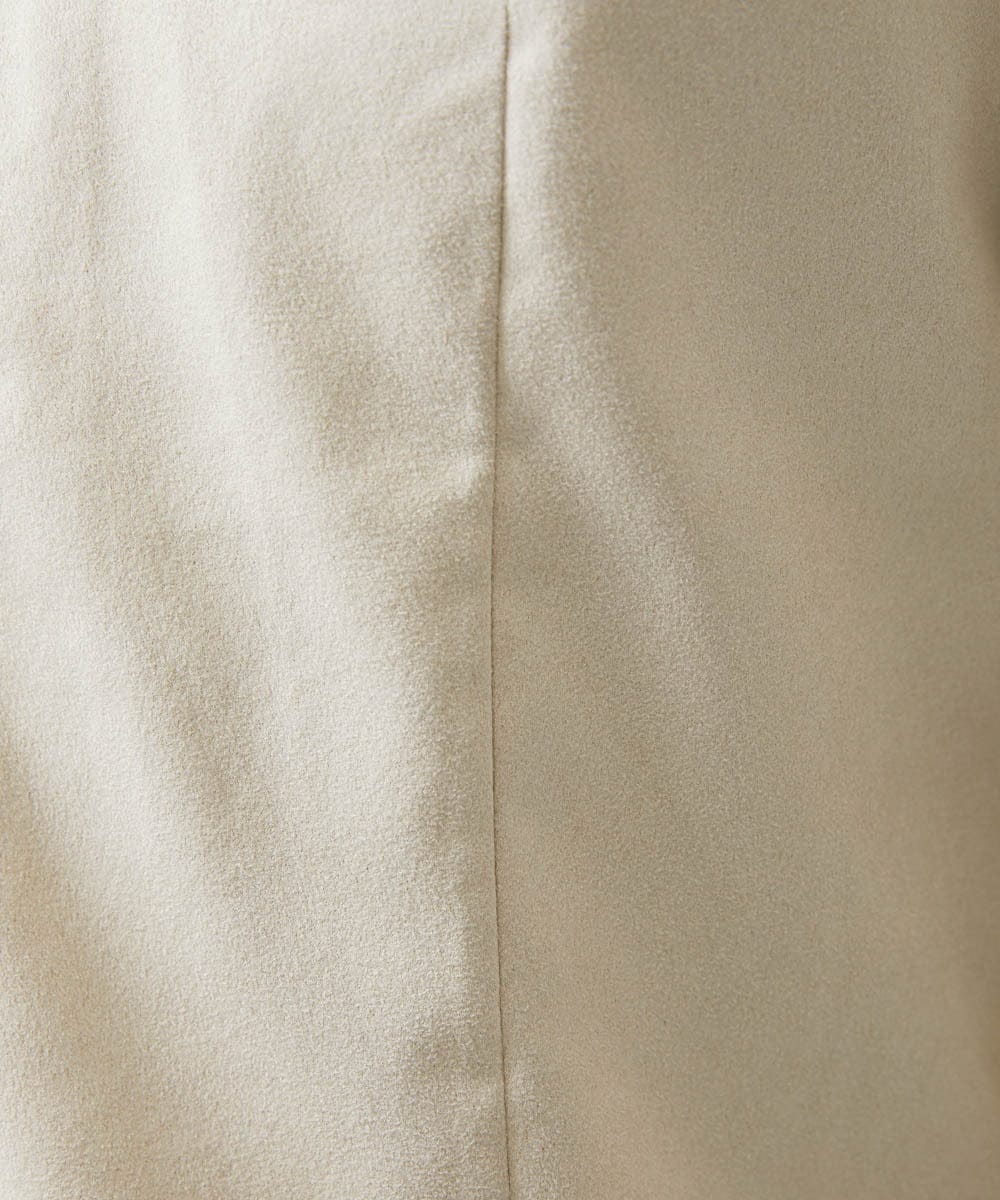 MNBGC37230 MICHEL KLEIN HOMME(ミッシェルクラン オム) スエードストレッチ長袖シャツ オフホワイト