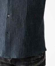 MNBGD52250 MICHEL KLEIN HOMME(ミッシェルクラン オム) ジャージストライプ長袖シャツ ネイビー