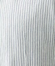 MNBGD52250 MICHEL KLEIN HOMME(ミッシェルクラン オム) ジャージストライプ長袖シャツ ホワイト