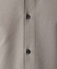 MNBGF56210 MICHEL KLEIN HOMME(ミッシェルクラン オム) ストレッチサッカー長袖シャツ ベージュ