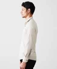 MNBGP32180 MICHEL KLEIN HOMME(ミッシェルクラン オム) スタンドカラ―シャツ ベージュ(82)