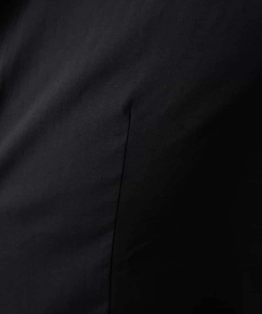 MNBGP32180 MICHEL KLEIN HOMME(ミッシェルクラン オム) スタンドカラ―シャツ ブラック(94)