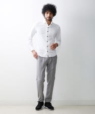 MNBGS08190 MICHEL KLEIN HOMME(ミッシェルクラン オム) 【2023年モデル】イージーケアドレスシャツ ホワイト(90)