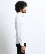 MNBGS08190 MICHEL KLEIN HOMME(ミッシェルクラン オム) 【2023年モデル】イージーケアドレスシャツ ホワイト(90)