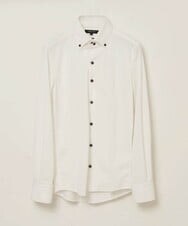 MNBGS08190 MICHEL KLEIN HOMME(ミッシェルクラン オム) 【2023年モデル】イージーケアドレスシャツ ホワイト(90)