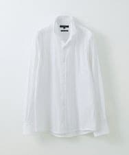 MNBGS20200 MICHEL KLEIN HOMME(ミッシェルクラン オム) タックスタンドシャツ ホワイト(90)