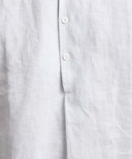 MNBGS32210 MICHEL KLEIN HOMME(ミッシェルクラン オム) 《日本製》7分袖カプリシャツ ライトグレー(91)