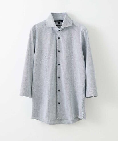 MNBGS40180  《日本製》ストレッチラッセル七分シャツ