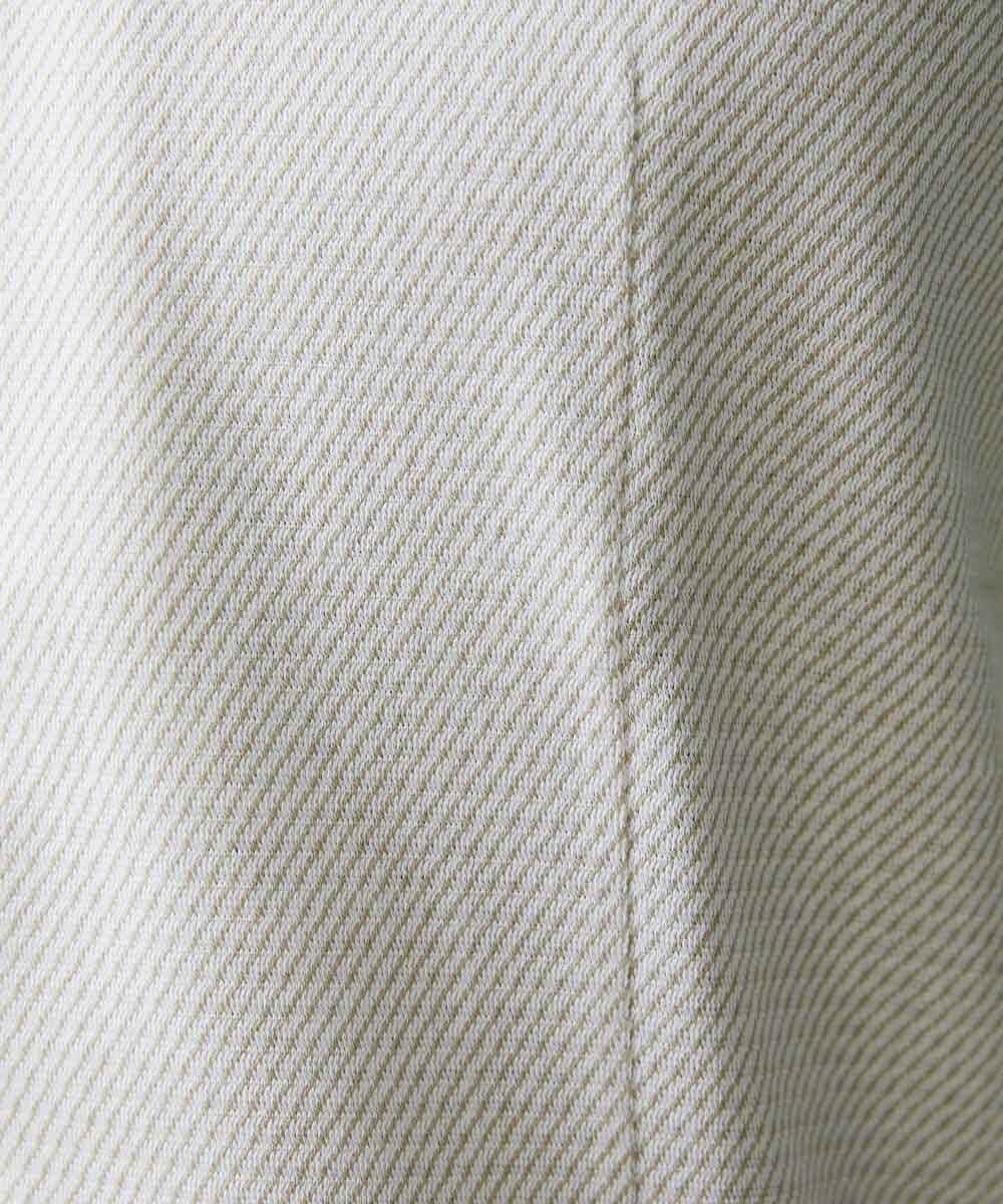 MNBGS50170 MICHEL KLEIN HOMME(ミッシェルクラン オム) 《日本製》ストレッチラッセル半袖シャツ ベージュ