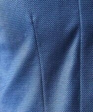 MNBGS54170 MICHEL KLEIN HOMME(ミッシェルクラン オム) ジュエリーストレッチ半袖シャツ ブルー(55)