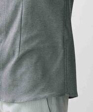 MNBGS54170 MICHEL KLEIN HOMME(ミッシェルクラン オム) ジュエリーストレッチ半袖シャツ ブラック(94)