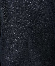 MNBGS61200 MICHEL KLEIN HOMME(ミッシェルクラン オム) 《日本製》レース柄半袖シャツ ブラック