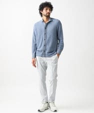 MNBGV56270 MICHEL KLEIN HOMME(ミッシェルクラン オム) ラッセルレースシャツ ブルー(55)