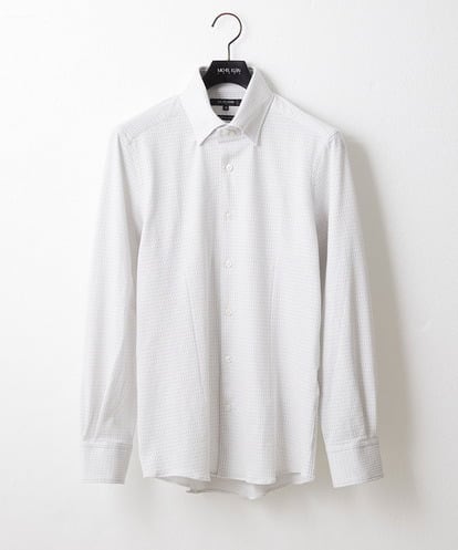 MNBGX53200 MICHEL KLEIN HOMME 《日本製》ラッセルジャガードシャツ