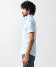 MNBGX64170 MICHEL KLEIN HOMME(ミッシェルクラン オム) 【2024年モデル】《日本製》イージーケアドレス半袖シャツ ライトブルー
