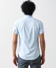 MNBGX64170 MICHEL KLEIN HOMME(ミッシェルクラン オム) 【2024年モデル】《日本製》イージーケアドレス半袖シャツ ライトブルー