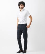 MNBGX64170 MICHEL KLEIN HOMME(ミッシェルクラン オム) 【2024年モデル】《日本製》イージーケアドレス半袖シャツ ホワイト