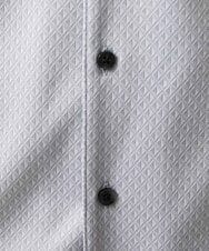 MNBHC61200 MICHEL KLEIN HOMME(ミッシェルクラン オム) 《日本製》ジャガード柄半袖シャツ ライトグレー