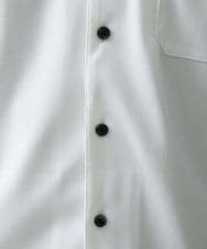 MNBHF64180 MICHEL KLEIN HOMME(ミッシェルクラン オム) 《日本製》イージーケアボタンダウン半袖シャツ ホワイト