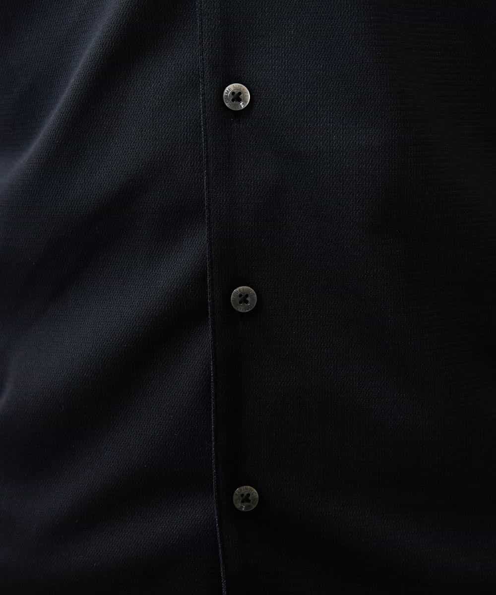 MNBHP01150 MICHEL KLEIN HOMME(ミッシェルクラン オム) ベーシック半袖シャツ ブラック(94)