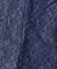 MNBHX62250 MICHEL KLEIN HOMME(ミッシェルクラン オム) 《日本製》ボタニカル柄七分袖シャツ ネイビー