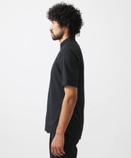 MNBJC63230 MICHEL KLEIN HOMME(ミッシェルクラン オム) バンドカラー半袖シャツ ブラック