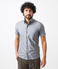 MNBJC68200 MICHEL KLEIN HOMME(ミッシェルクラン オム) 《日本製》半袖シャツ グレー