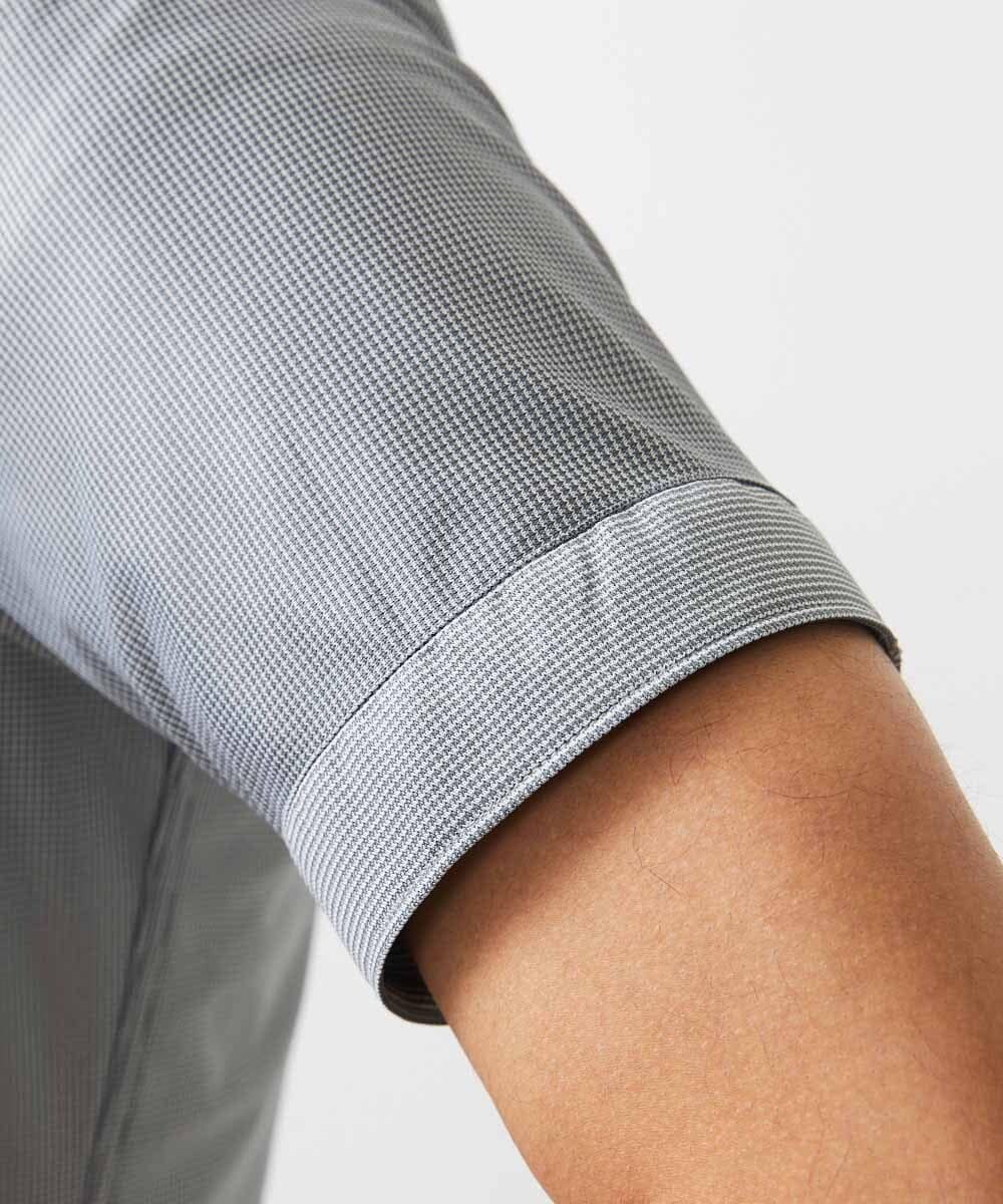 MNBJC68200 MICHEL KLEIN HOMME(ミッシェルクラン オム) 《日本製》半袖シャツ グレー