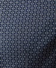 MNBJC69200 MICHEL KLEIN HOMME(ミッシェルクラン オム) 《日本製》ジャガード半袖シャツ ネイビー