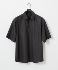 MNBJD51270 MICHEL KLEIN HOMME(ミッシェルクラン オム) 【セットアップ】カプリ半袖シャツ ダークグレー
