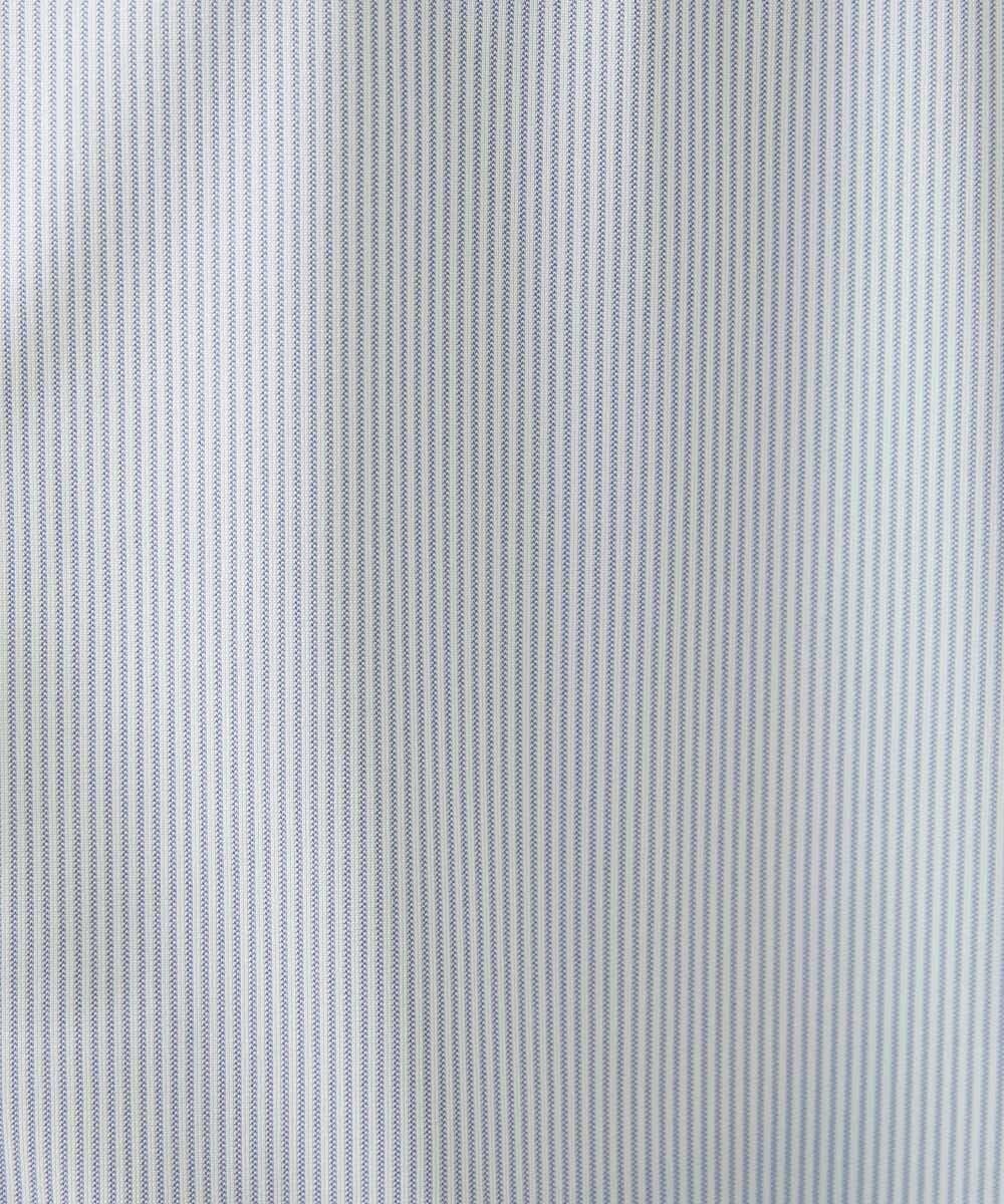MNBJF68200 MICHEL KLEIN HOMME(ミッシェルクラン オム) 《日本製》ボタンダウン 柄半袖シャツ ライトブルー