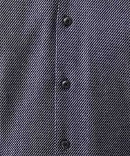 MNBJS50170 MICHEL KLEIN HOMME(ミッシェルクラン オム) 《日本製》ストレッチラッセル半袖シャツ ネイビー