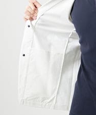MNCIF71360 MICHEL KLEIN HOMME(ミッシェルクラン オム) 《日本製》ブロックショールカラーカーディガン アイボリー